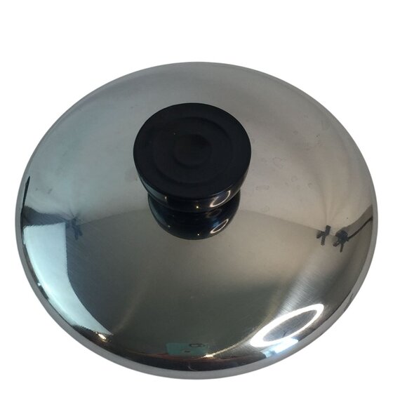 Vtg Revere Ware 1 Qt/95L Sauce Pan w/Lid Indonesia Double Ring Copper Stainless - Picture 7 of 11